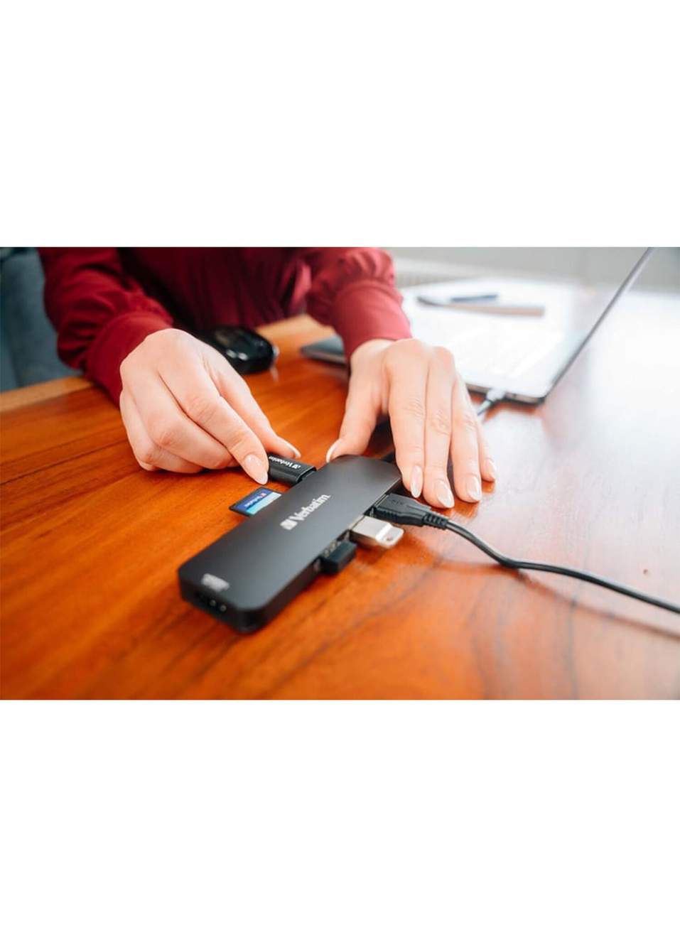 32151 8 Port Hub Cmh-08 USB-C Pro Çevirici Dönüştürücü — Product image 5 of 6
