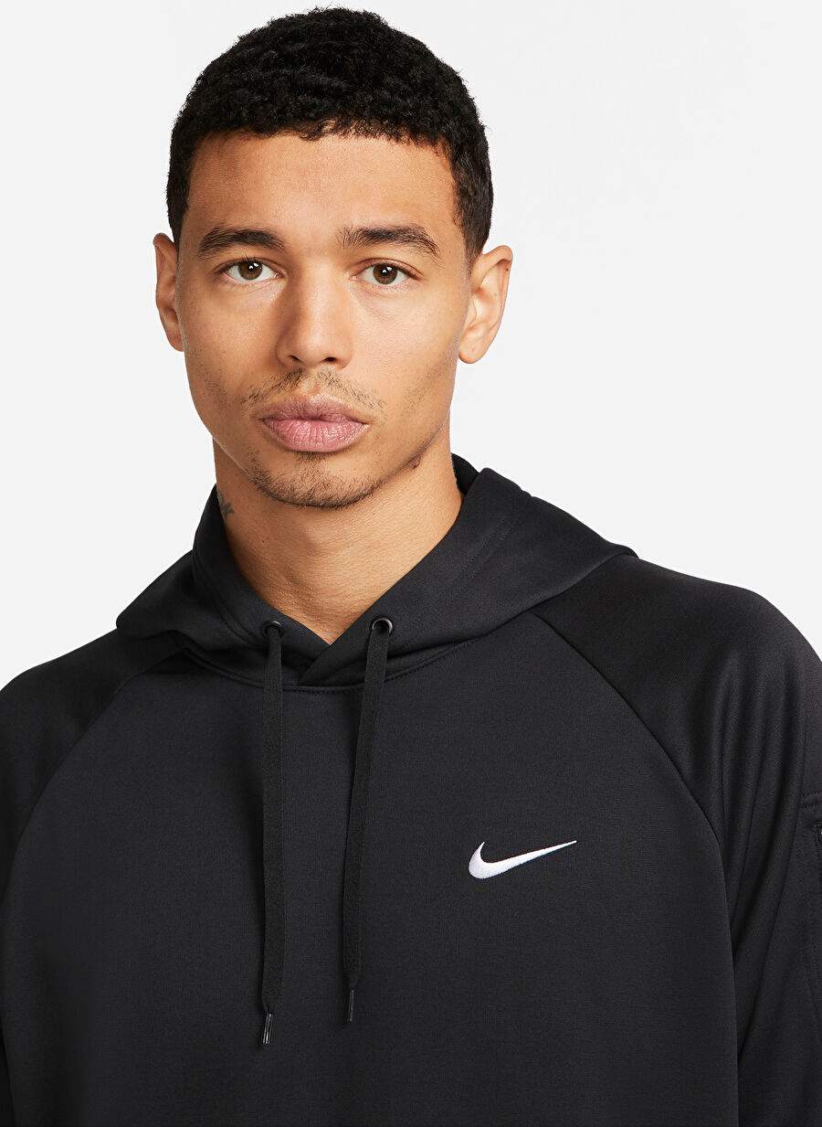 Nike Siyah - Gri - Gümüş Kapüşonlu Erkek Sweatshirt DQ4834-010 NK TF HD PO — Product image 4 of 12