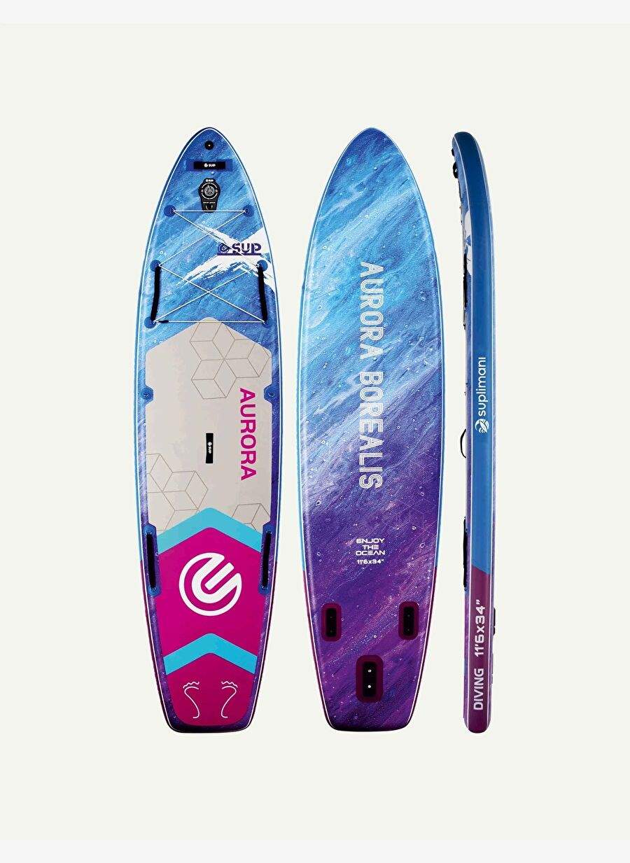 SUPLİMANI 350x86x15 Supboard Paddle Board Şişme Sörf Tahtası Tam Set Sup Board — صورة المنتج 3 من 4