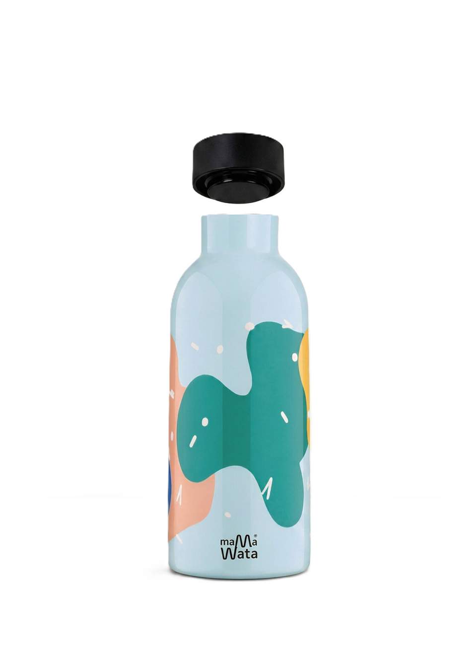 Confetti Light Blue Steel Thermos Drinker 470 ml — Product image 3 of 6