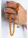 Dogal Amber Kehribar Tasl 14 Ayar Altn Tesbih — Product image 8 of 30