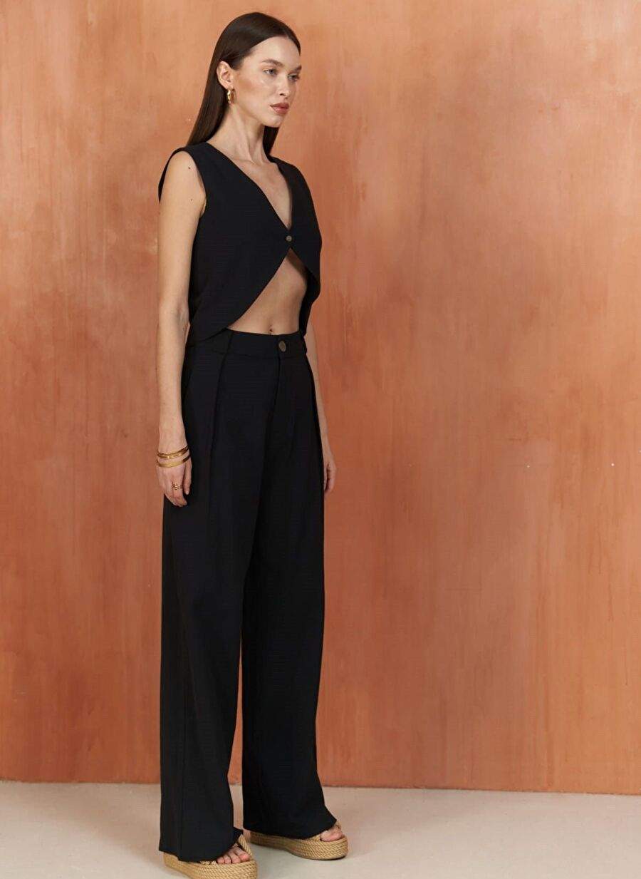 مونتانا سروال سترة سوداء تاكم — صورة المنتج 3 من 8