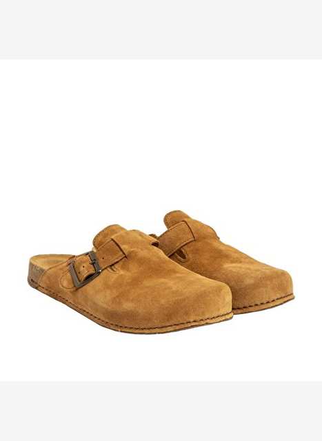 Women's Slippers N5796 El Naturalista SILK SIDE Toffee / Balance