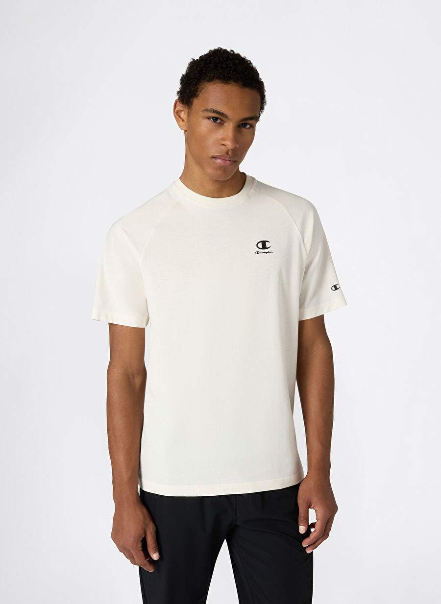 Champion 222374 Ys084 Ss Tee Krem Erkek T Shirt — Product image 2 of 5