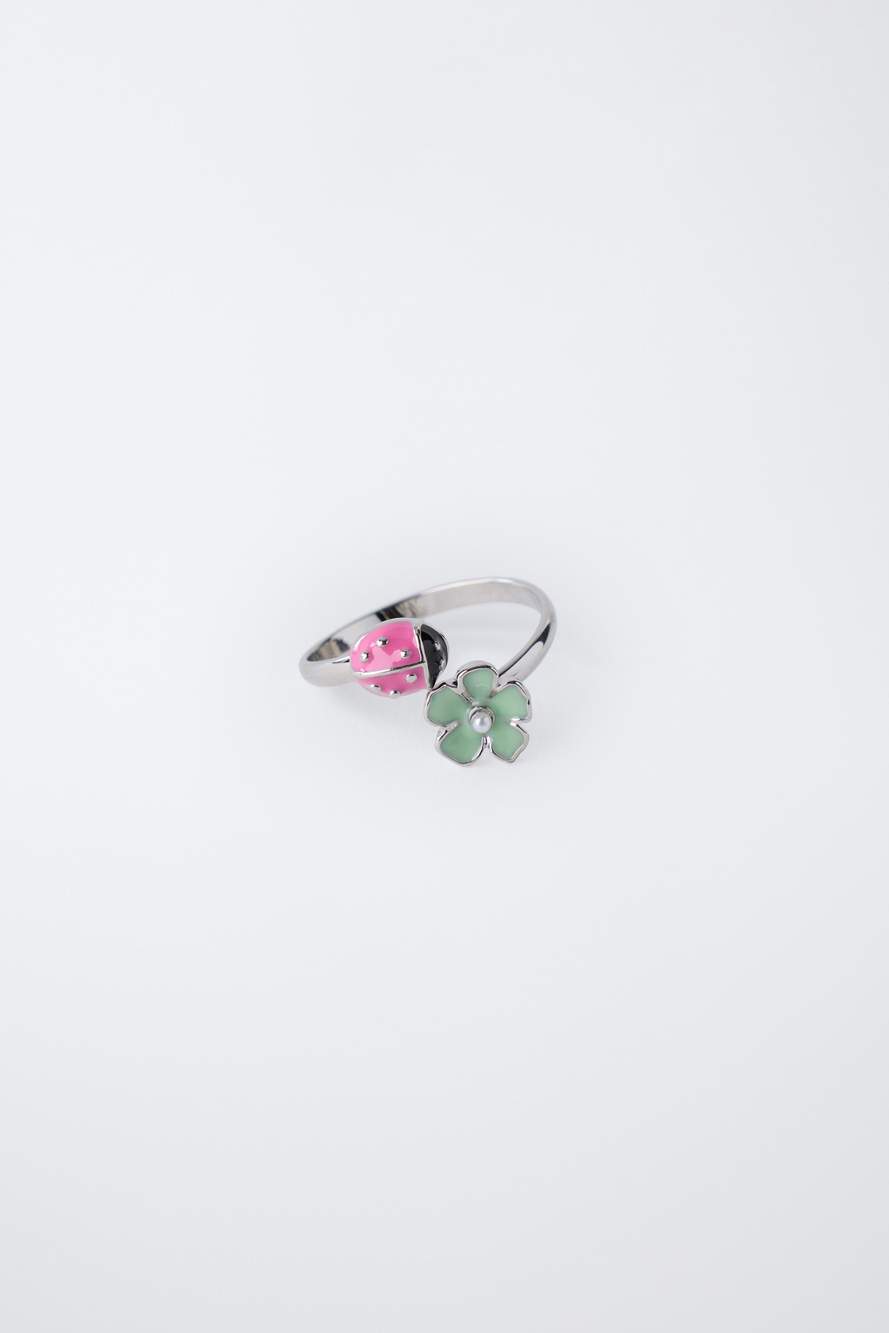 PACK OF SHAPED NECKLACE AND RING — Product image 3 of 4