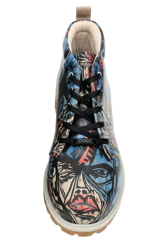 Men Vegan Leather Multicolor Ankle Boots - Eternal Design — Product image 5 of 7