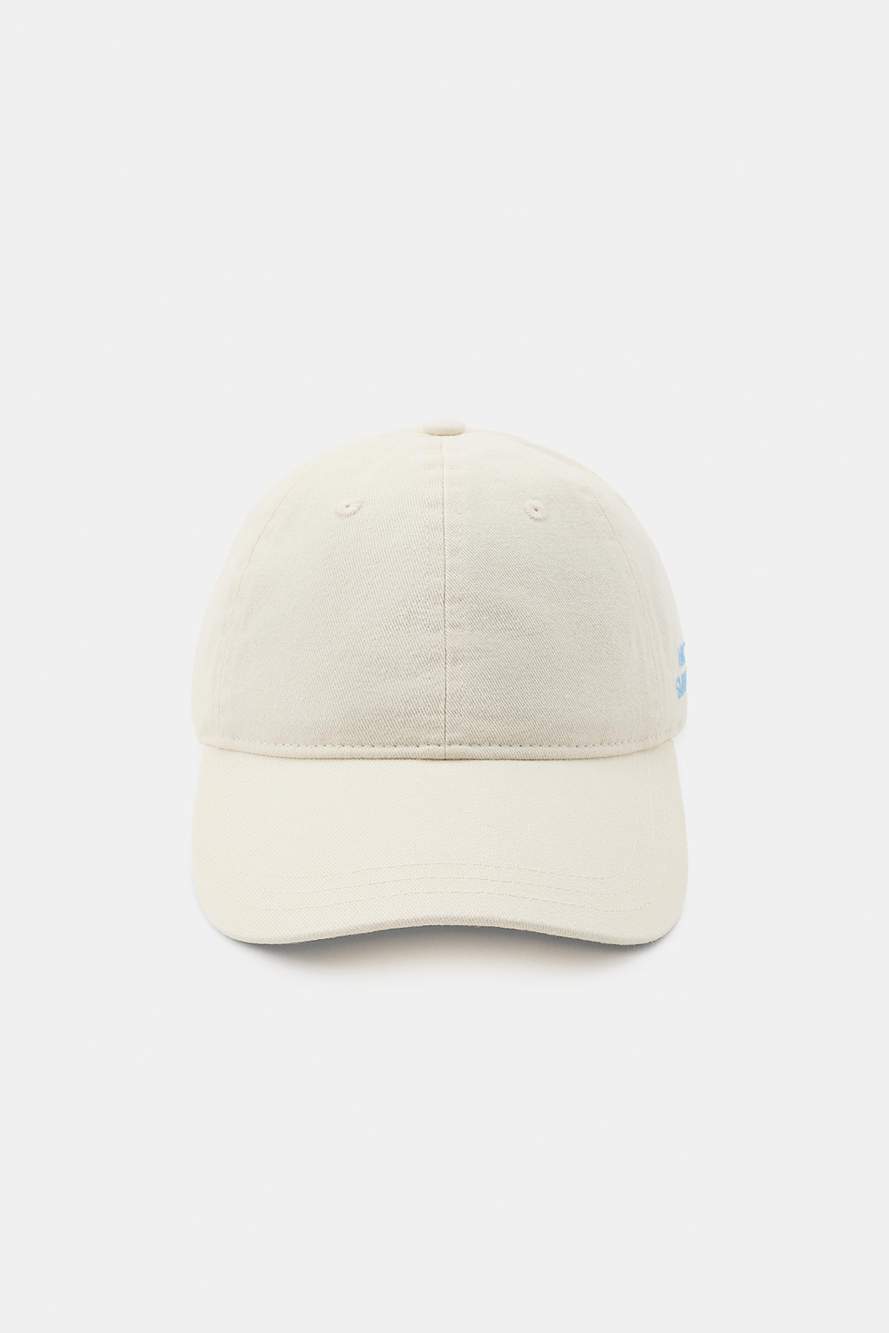 TWILL CAP WITH EMBROIDERED SLOGAN — Product image 3 of 7
