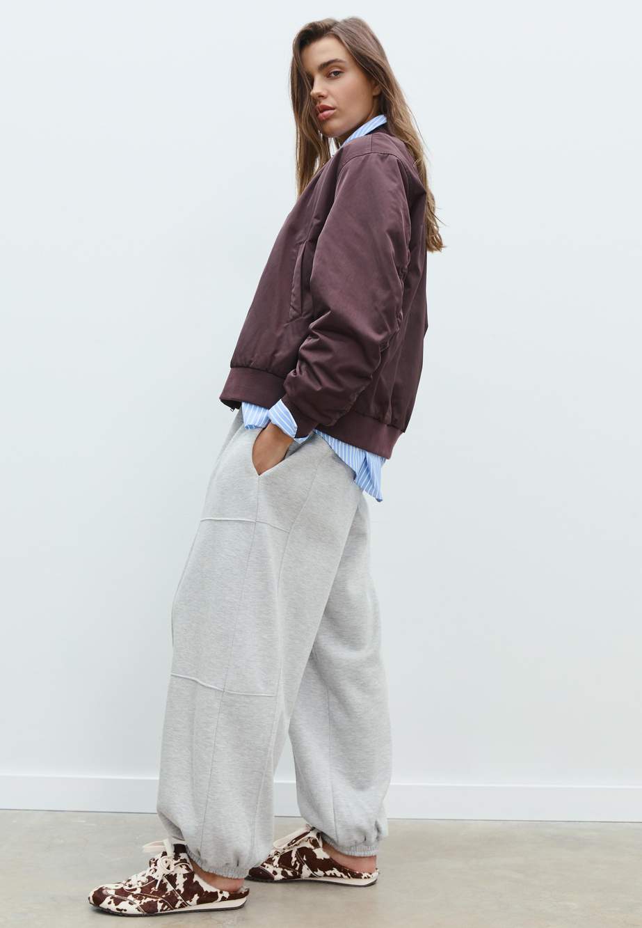 Plush balloon jogger trousers — صورة المنتج 131 من 140