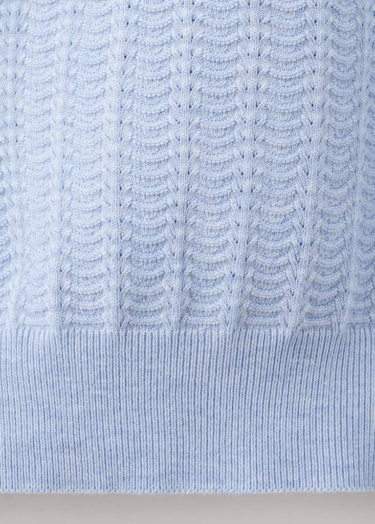 Structured fine-knit polo shirt — Product image 12 of 17