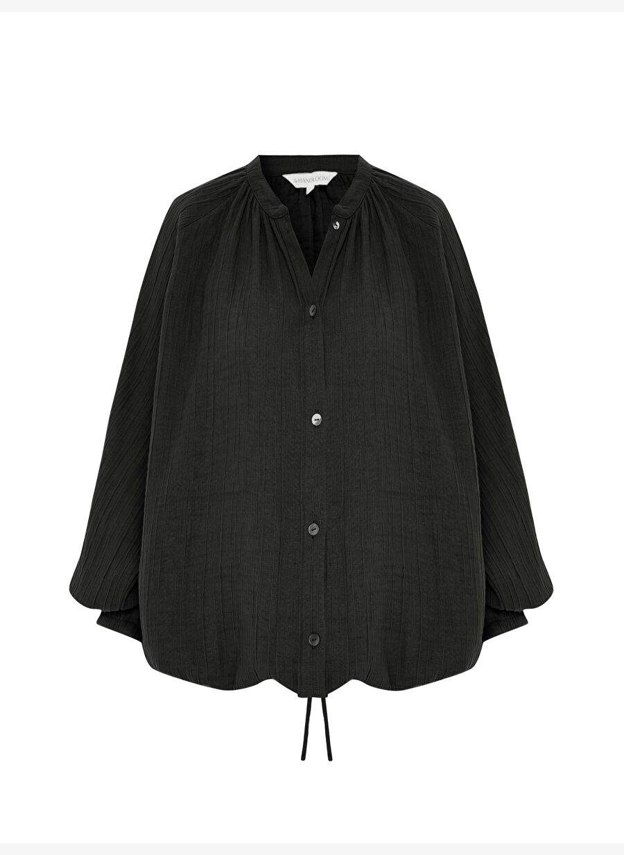Kaya Boyfriend Shirt - Anthracite — Product image 6 of 7