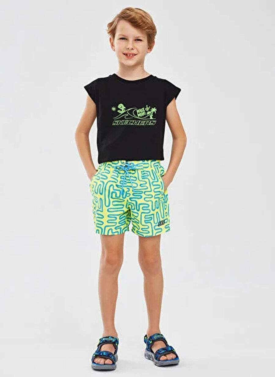 Skechers Erkek Çocuk Şort Mayo SK241109-299-Swimwear B Swimshort — Product image 3 of 5