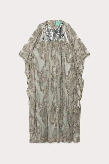SEQUIN JACQUARD TUNIC DRESS MARISA BERENSON X ZARA