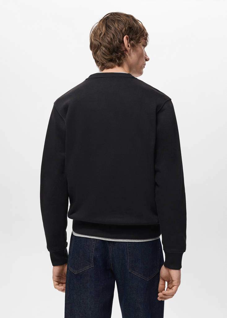 Cotton sweatshirt with soft-touch lining — Product image 8 of 30