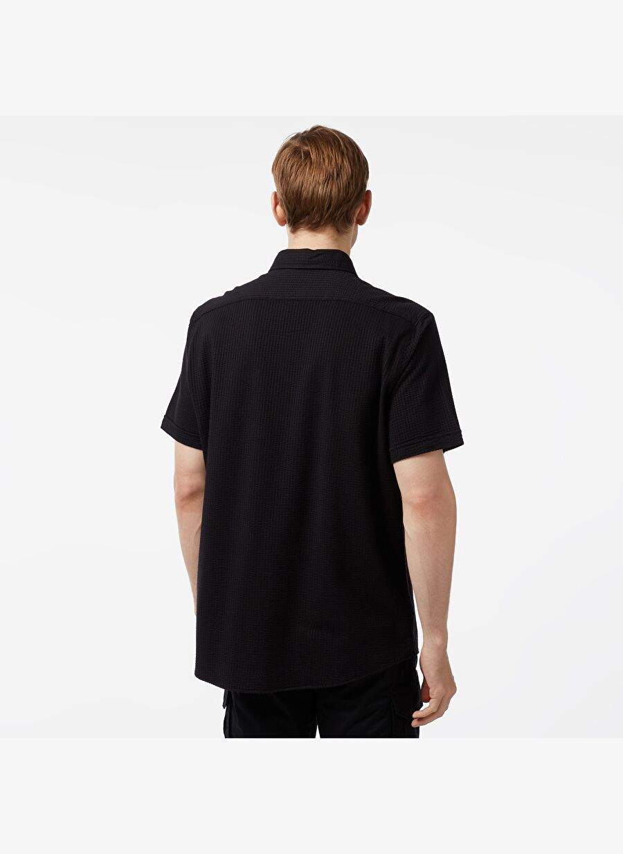 Nautica Erkek Siyah Classic Fit Ksa Kollu Gomlek — Product image 6 of 20