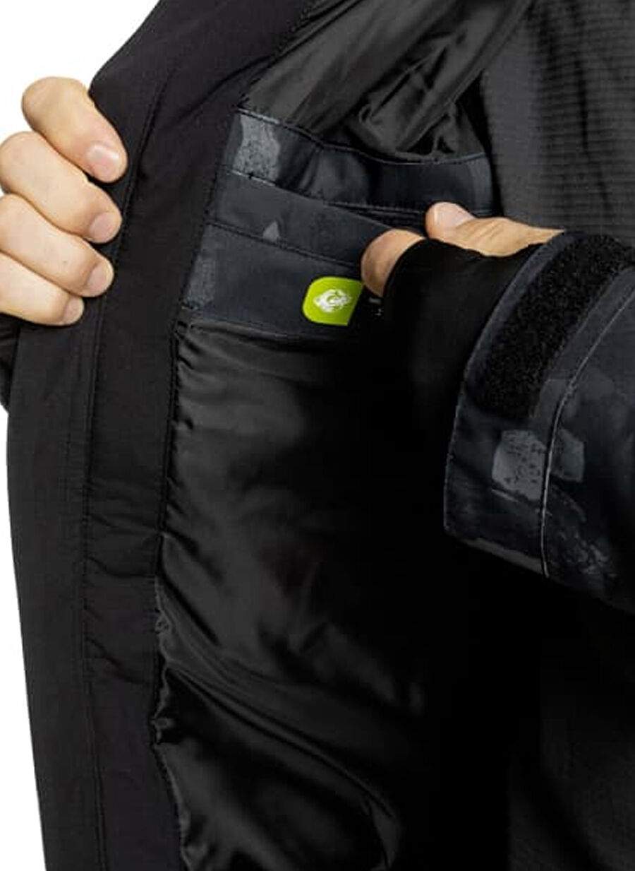 Quiksilver Black Men's Ski Coat Eqytj03479mission Printed Jk — Product image 5 of 10