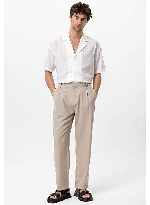 Antioch Stone High Waist Baggy Men's Trousers — Product image 19 of 35