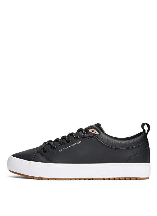 Tommy Hilfiger Black Male Sneaker Th Hi Vulc Core Low Cleat Lth — Product image 20 of 30