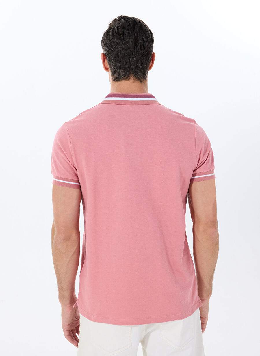 Beymen Business Pink Men's Slim Fit T Shirt Bbe091252460 Gul — Product image 23 of 25