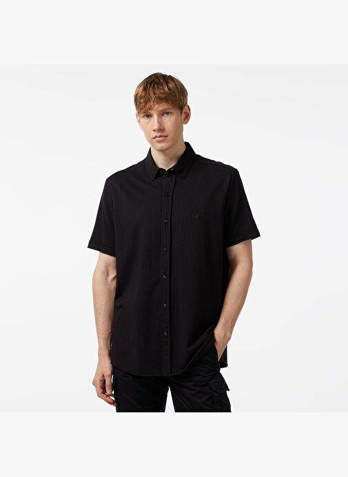 Nautica Erkek Siyah Classic Fit Ksa Kollu Gomlek — Product image 4 of 20