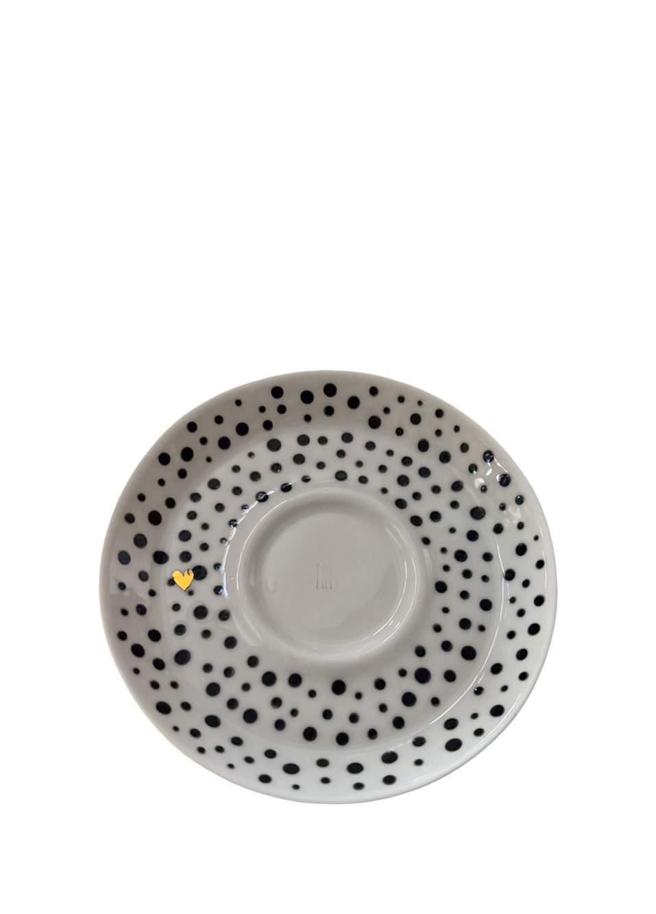 Points And Gold Heart Porselen Kahve Fincan ve Tabağı — Product image 4 of 4