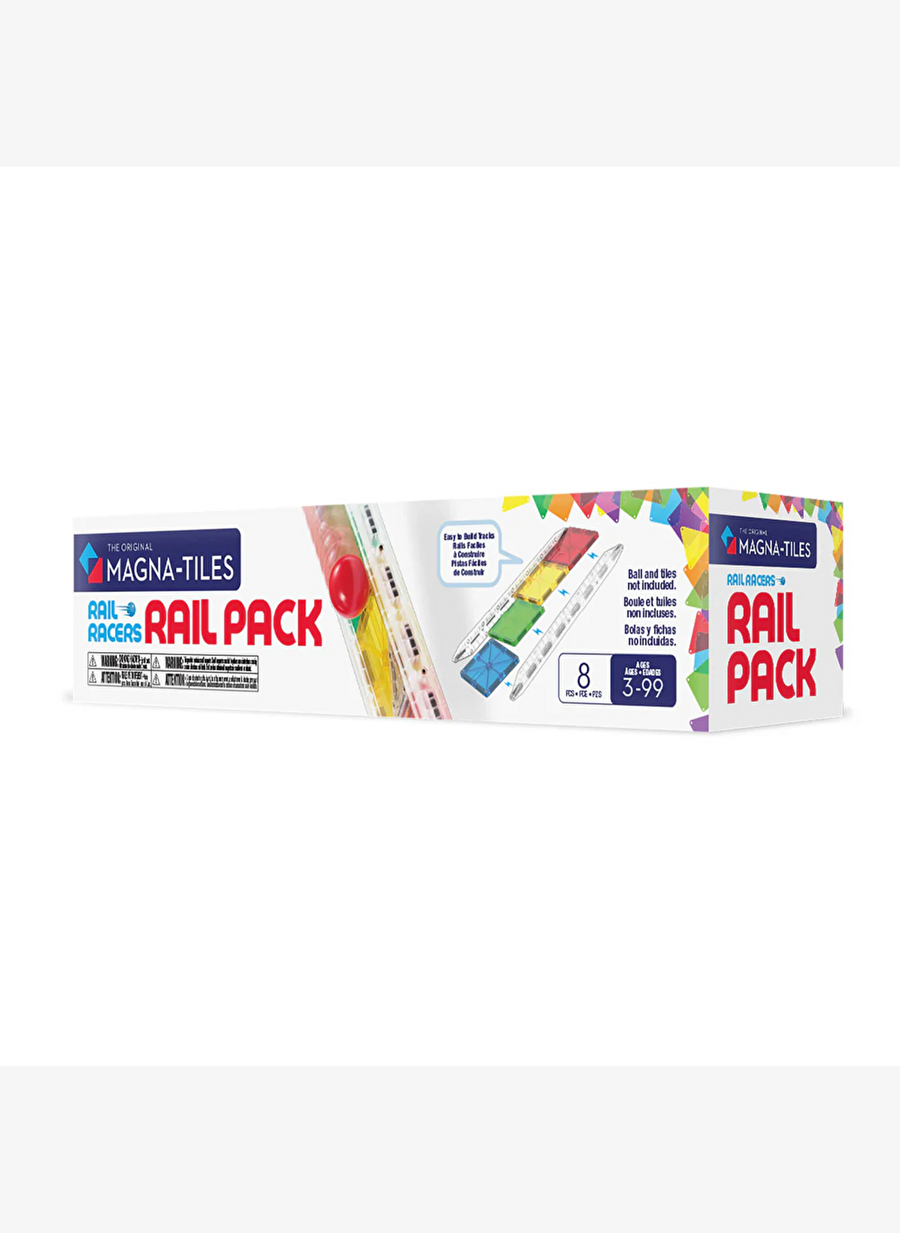 MAGNA-TILES - Rail Racer Rail Pack - 8 Pieces — Product image 7 of 7
