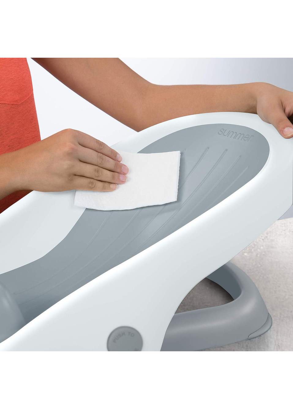 Summer Clean Rinse Portatif Bebek Küveti — صورة المنتج 3 من 8