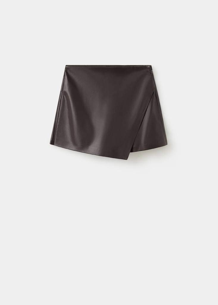 Faux-leather culottes — Product image 9 of 15