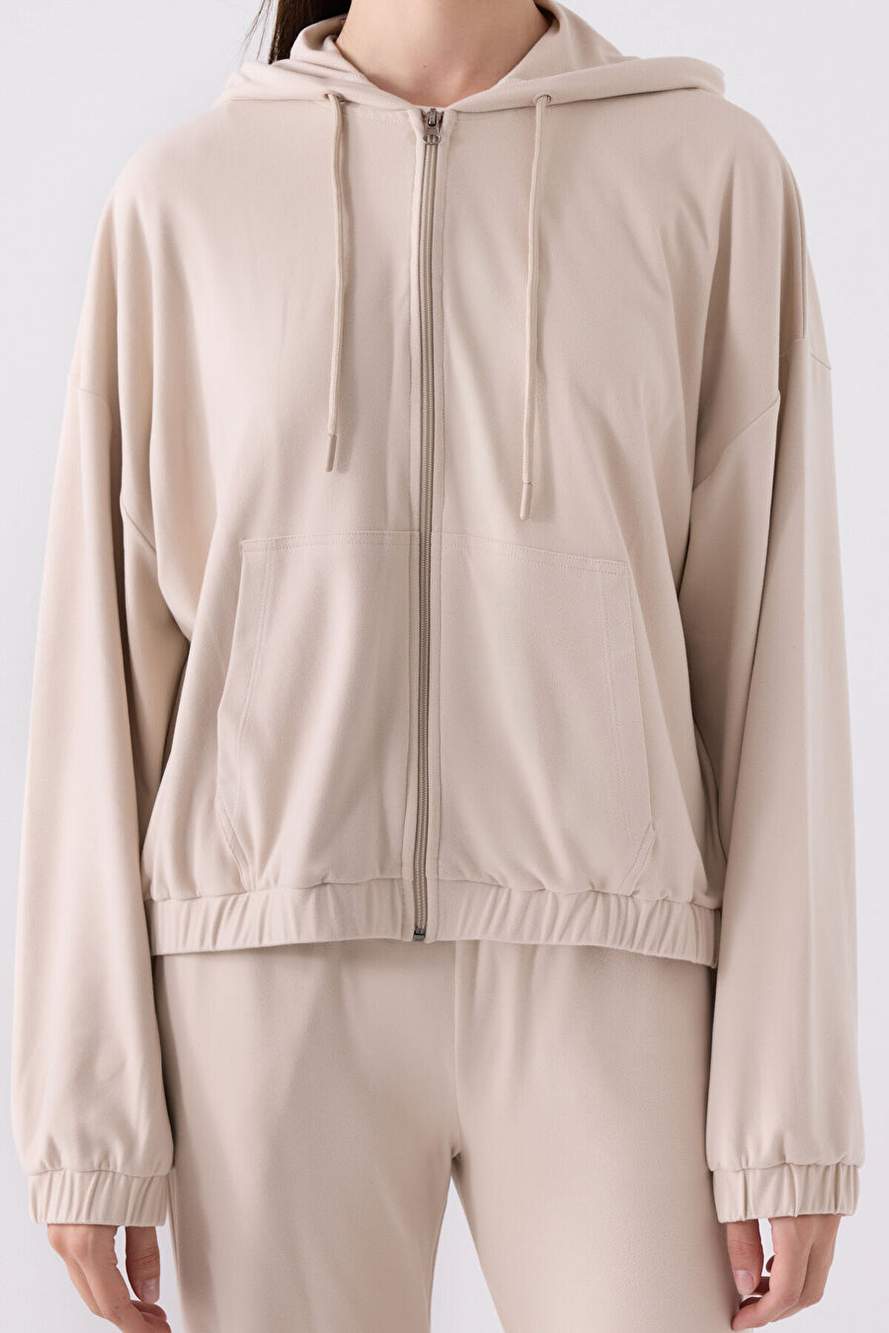 Arnetta Kadın Uzun Kol Pijama Takım AR3110 Taş — Product image 6 of 7
