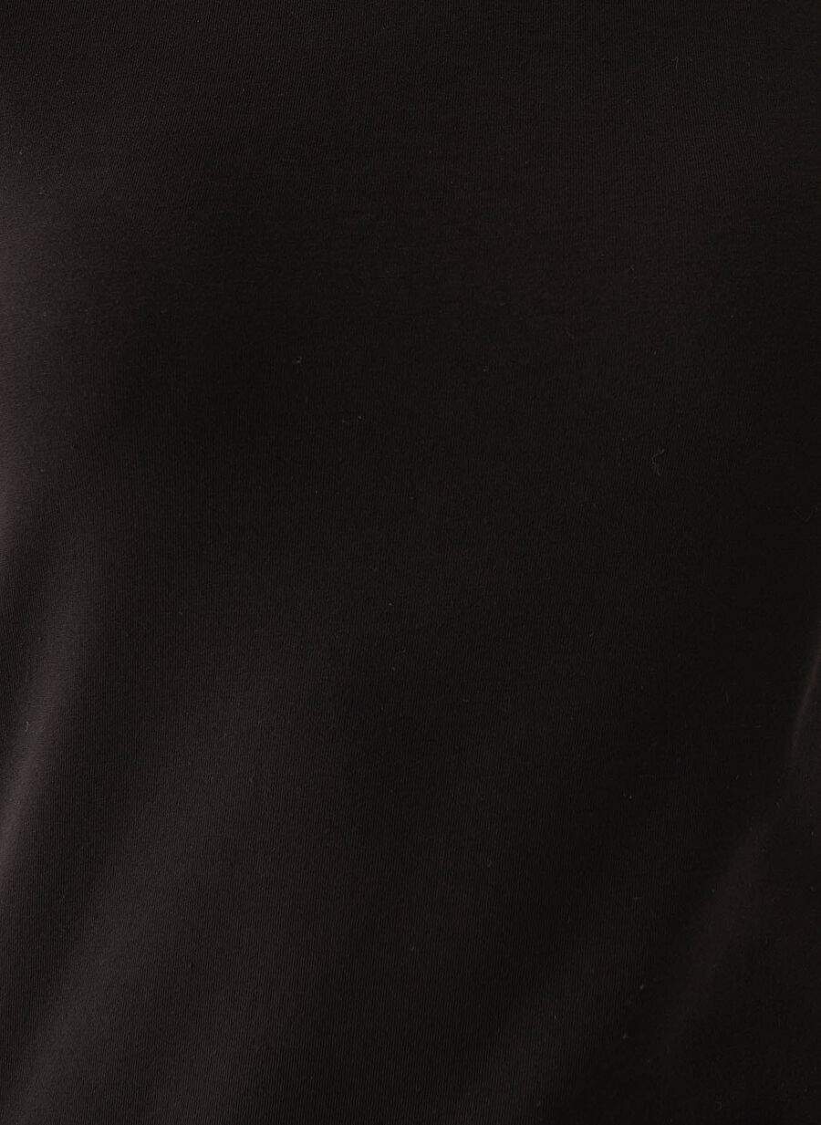 Siyah Kadın Pamuklu T-Shirt 162767 900 — صورة المنتج 6 من 6