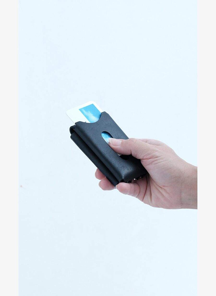 Luna Siyah Deri Anahtarlk Ve Kartlk — Product image 7 of 8