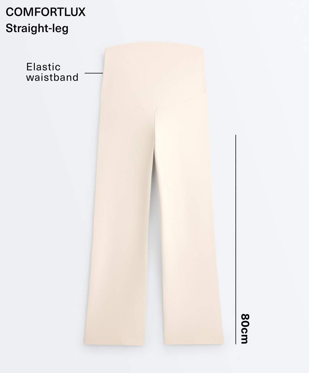 Comfortlux maternity straight trousers — Product image 5 of 12