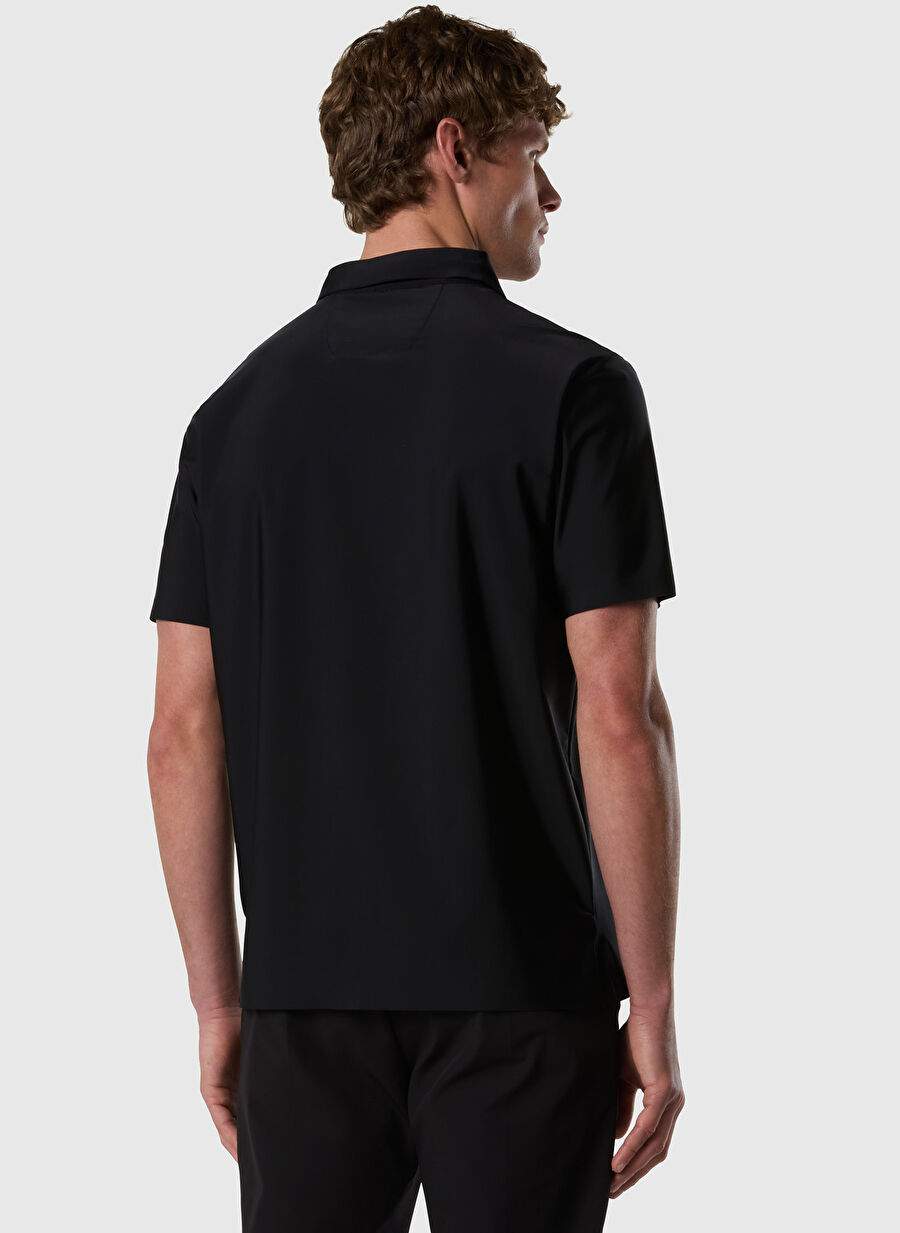 North Sails Siyah Erkek Polo T-Shirt NS0000692710 — صورة المنتج 4 من 7