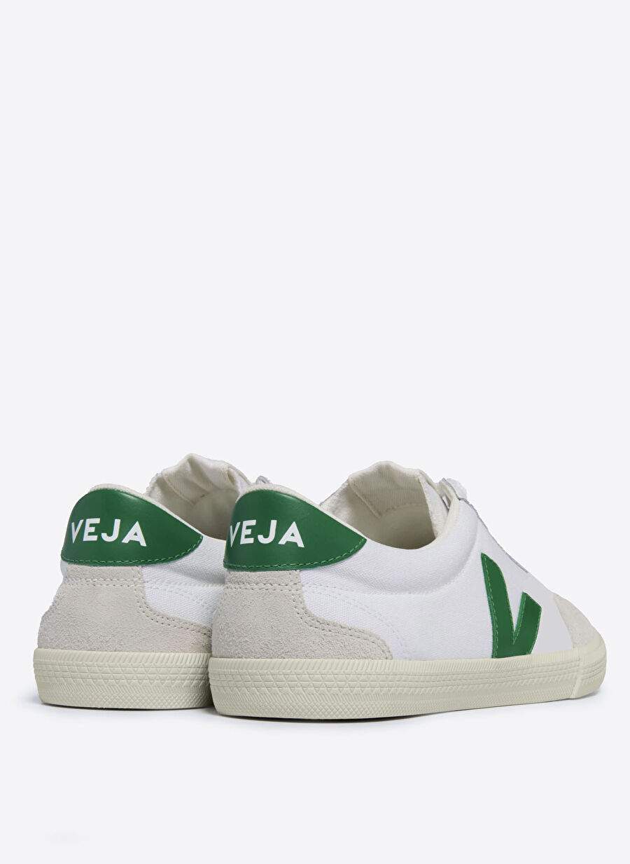 Veja White Green Men's Sneakers Volley Canvas — Product image 3 of 3