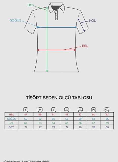 Erkek A Mavi Modernfit Dar Kalip Polo Yaka Tisort