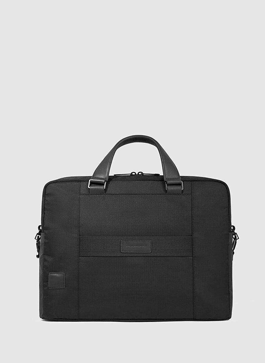 Piquadro Black Men's Leather Laptop Bag CA6018S131 — Product image 3 of 3