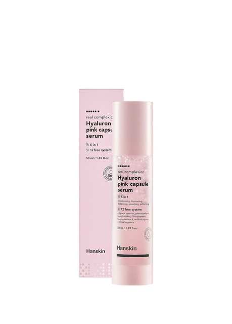 Hyaluron Pink Capsule Oil Capsule Moisturizing Skin Serum 50 ml