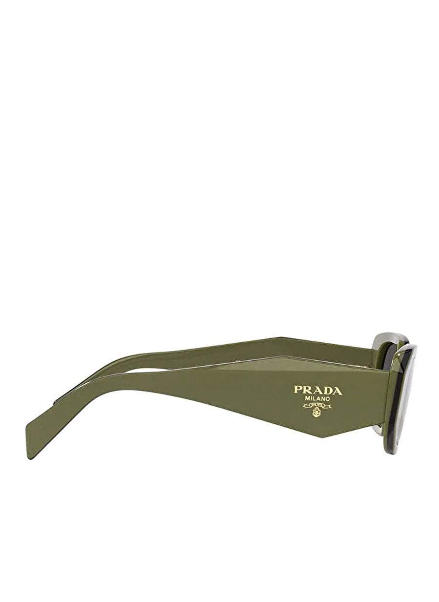 Prada PR 17WS Dikdörtgen Yeşil Kadın Güneş Gözlüğü — Product image 10 of 11