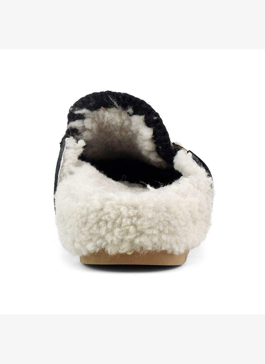 Women's Slippers/ Panduf ( Home ) MU.FW431000A BKBK Mou WINTER BIO SLIDE - LOGO Black — صورة المنتج 4 من 5