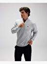 Ellesse EM580-GI ذكر نصف زيبر رمادي عرق — صورة المنتج 10 من 25