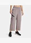 Women's UA Unstoppable Fleece Grid Crop Sweatshirt Six 1386492-015 — Product image 5 of 15