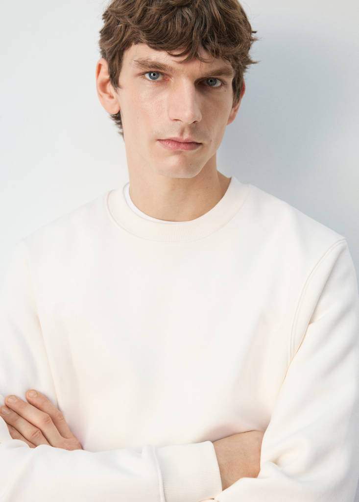 Cotton sweatshirt with soft-touch lining — Product image 13 of 30