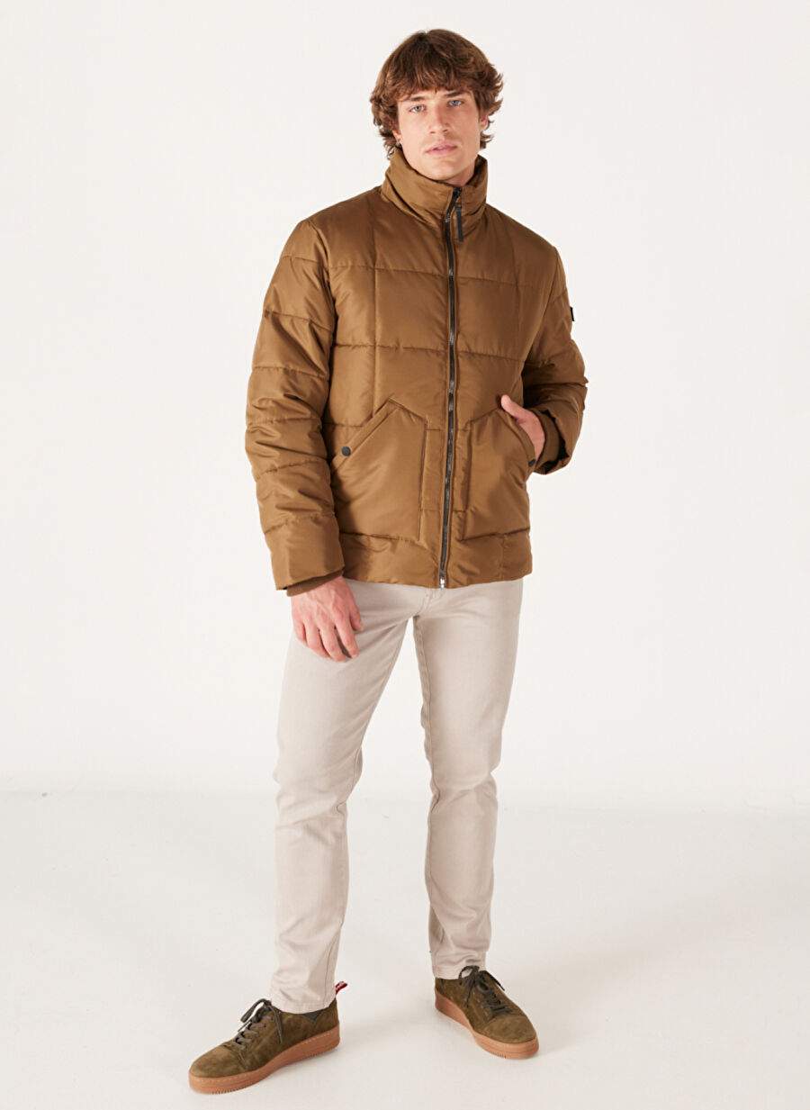 Wrangler Camel Feather Men's Coat W232183211 Supported Jacket — Product image 5 of 6