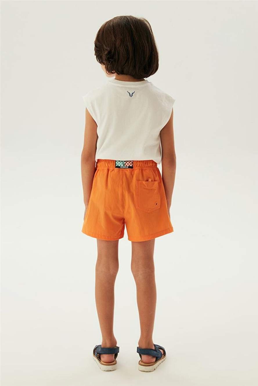 Nebbati Boy Boy Orange Shorts — Product image 4 of 6