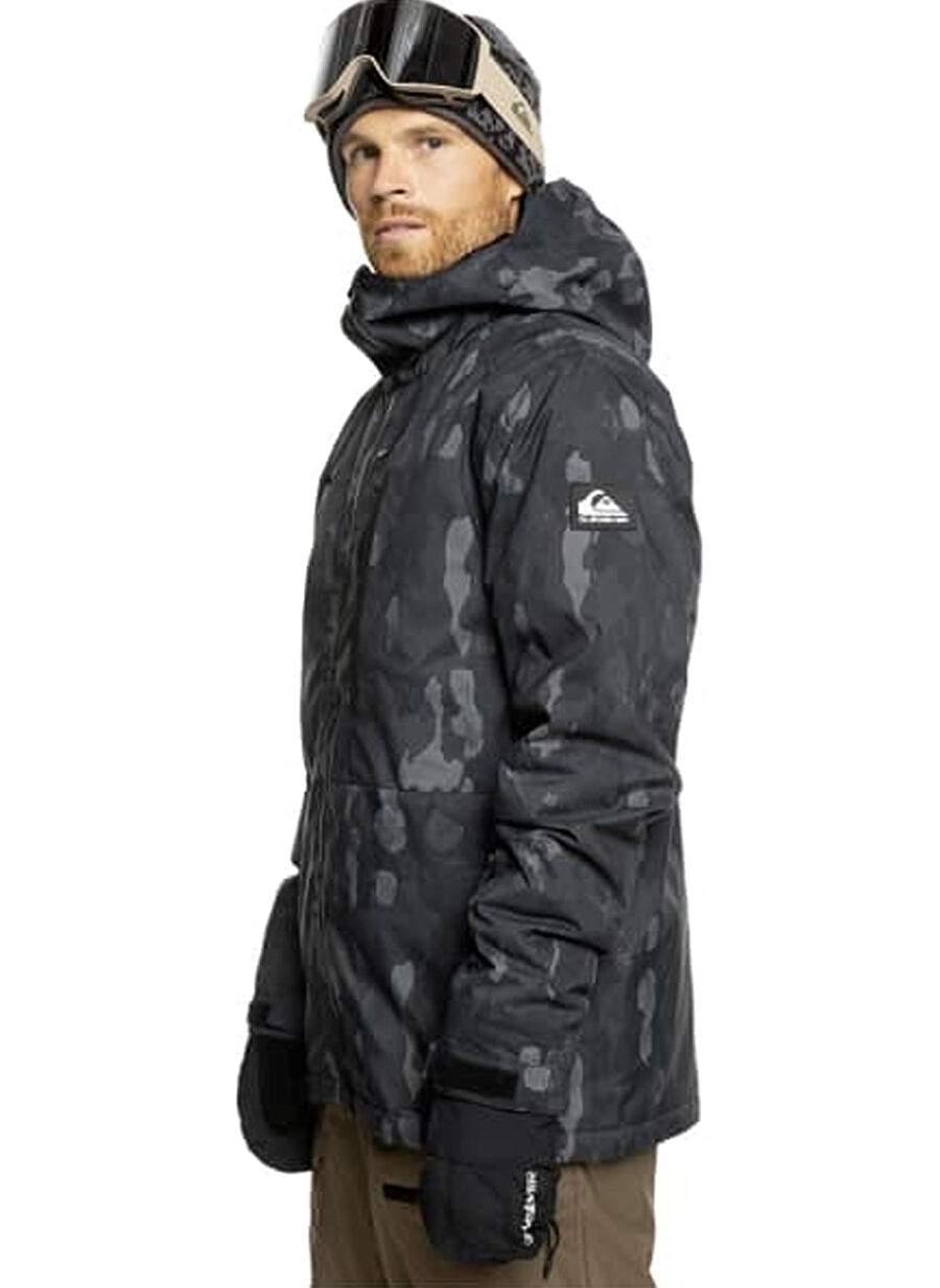 Quiksilver Black Men's Ski Coat Eqytj03479mission Printed Jk — Product image 3 of 10