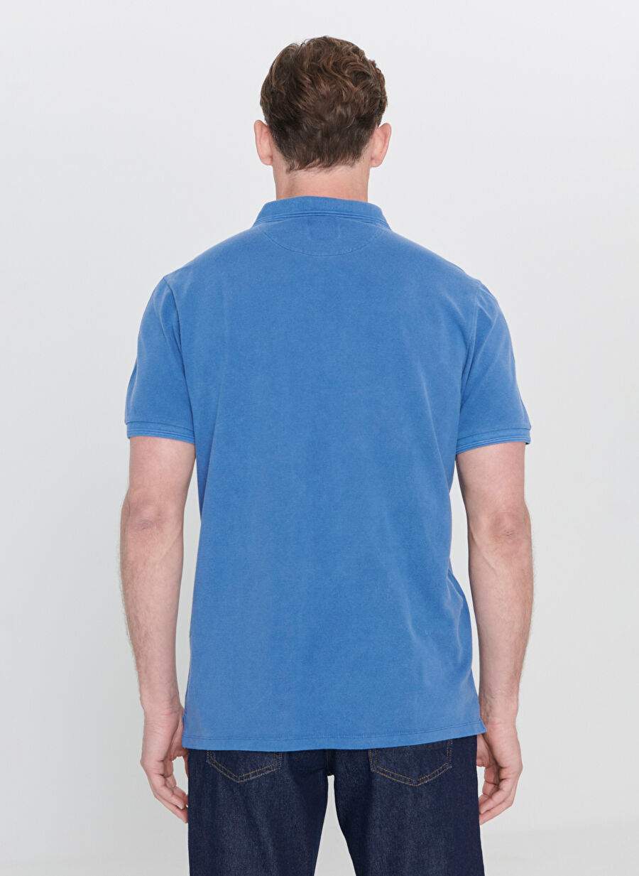 Altınyıldız Classics İndigo Erkek Polo T-Shirt 4A4823200066 — Product image 6 of 6