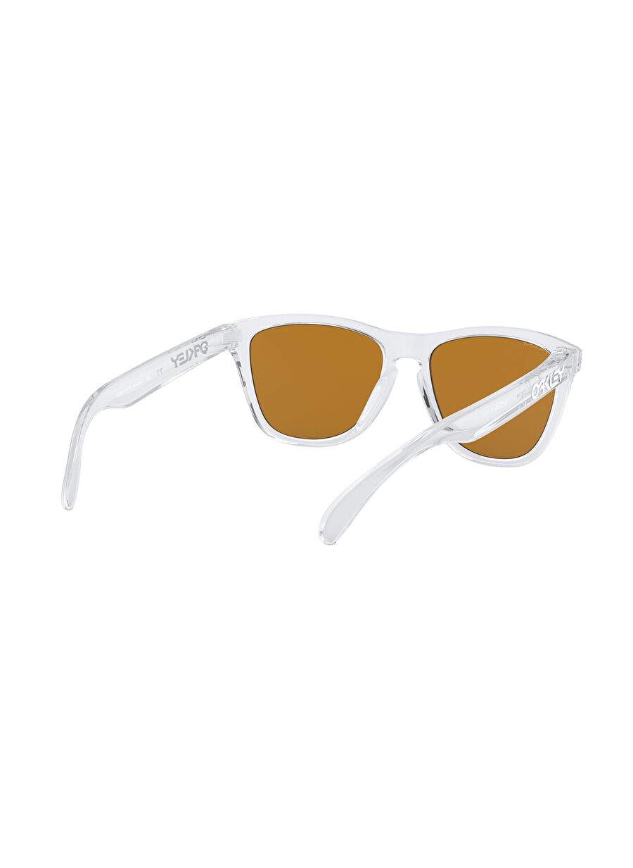 Oakley Frogskins™ OO9013 Kare Şeffaf Erkek Güneş Gözlüğü — صورة المنتج 8 من 12