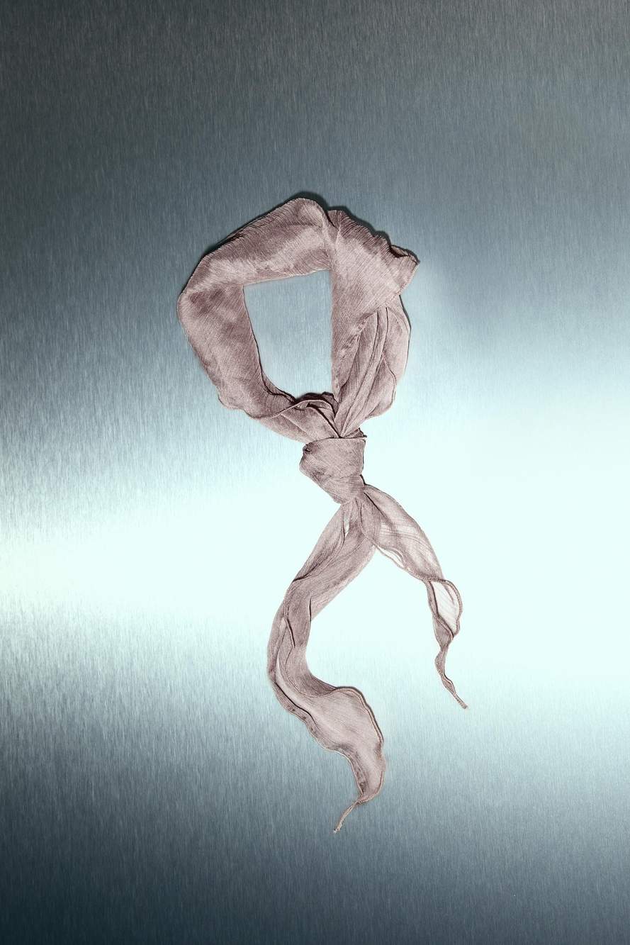 Gauze-effect bandana — صورة المنتج 5 من 6