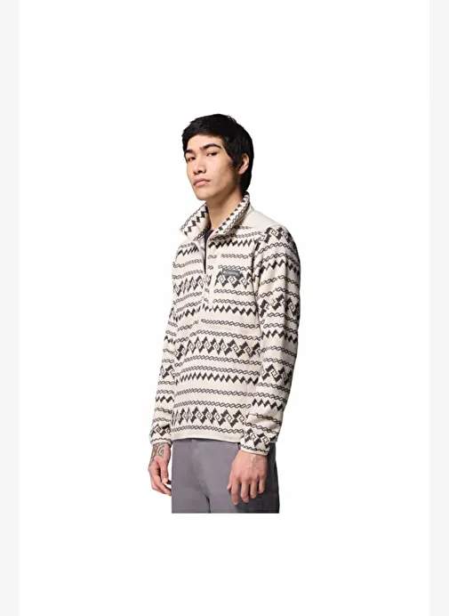 Columbia Sweater Weathertm Printed Half Zip Ii Brown Male Outdoor Polar Ao5809 — Product image 9 of 30
