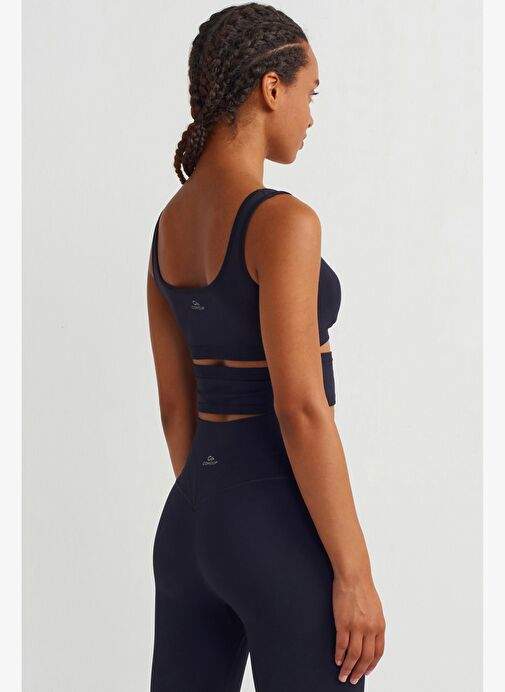Parcal Ve Pedli Crop Top Siyah — Product image 19 of 30