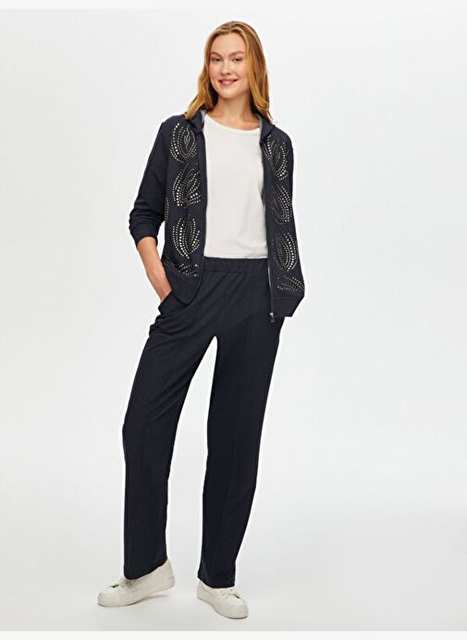 Trok Stone Detailed Hooded Escarpment Top S25ESU006